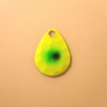 Perch Rigs, Special Painted, Green Bullseye, Colorado Size 0
