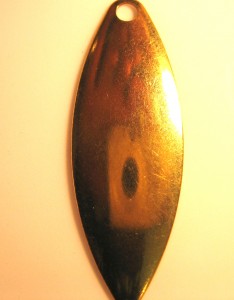 Willow Leaf Size 4, Brass