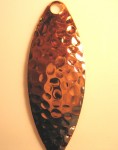 Willow Leaf Size 4, Hammered Copper